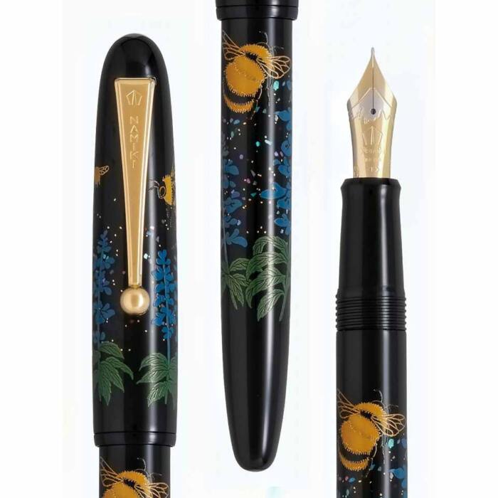 Namiki-Yukari-2024-LE-Bumblebee-fountain-pen-details-nibsmith