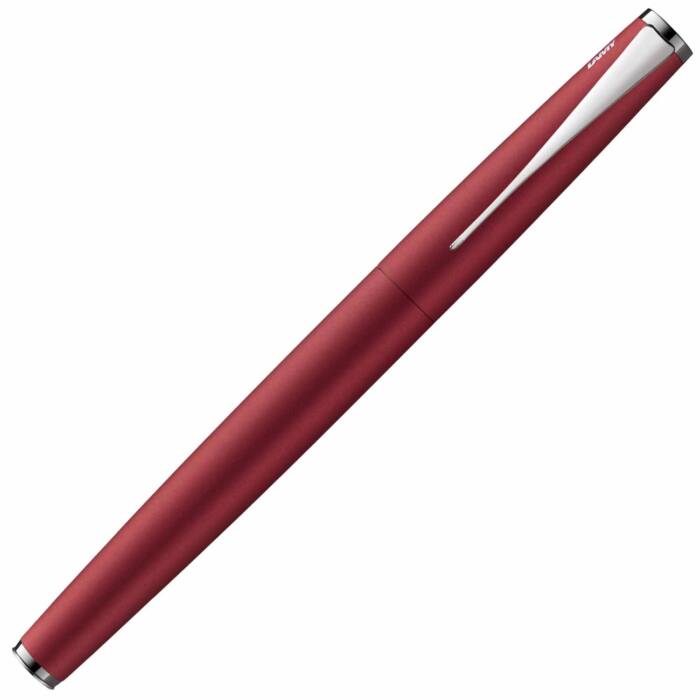 LAMY-studio-Fountain-pen-royal-red-gold-capped-nibsmith