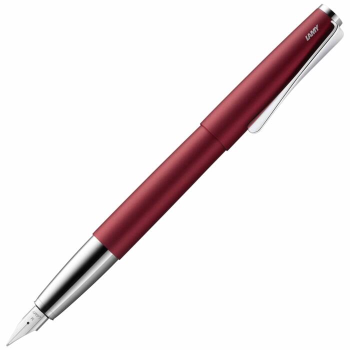 LAMY-studio-Fountain-pen-royal-red-gold-posted-nibsmith