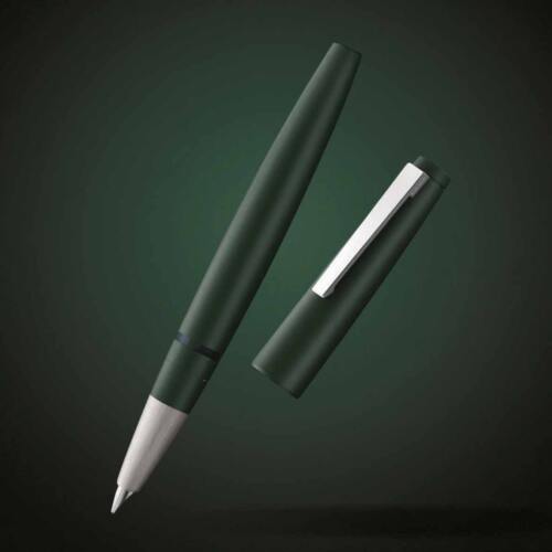 LAMY-2000-pine-fountain-pen-uncapped-nibsmith