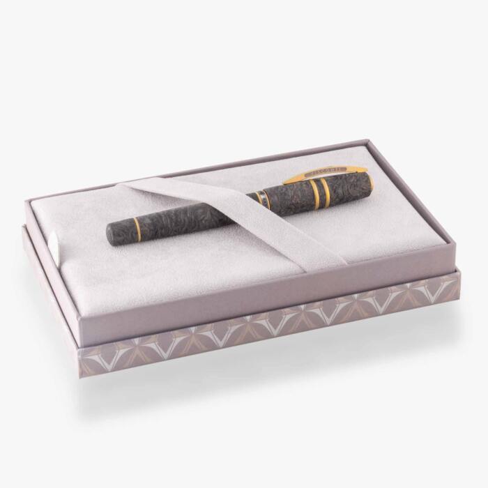 Visconti-CARBON-MOIRE-fountain-pen-box-nibsmith