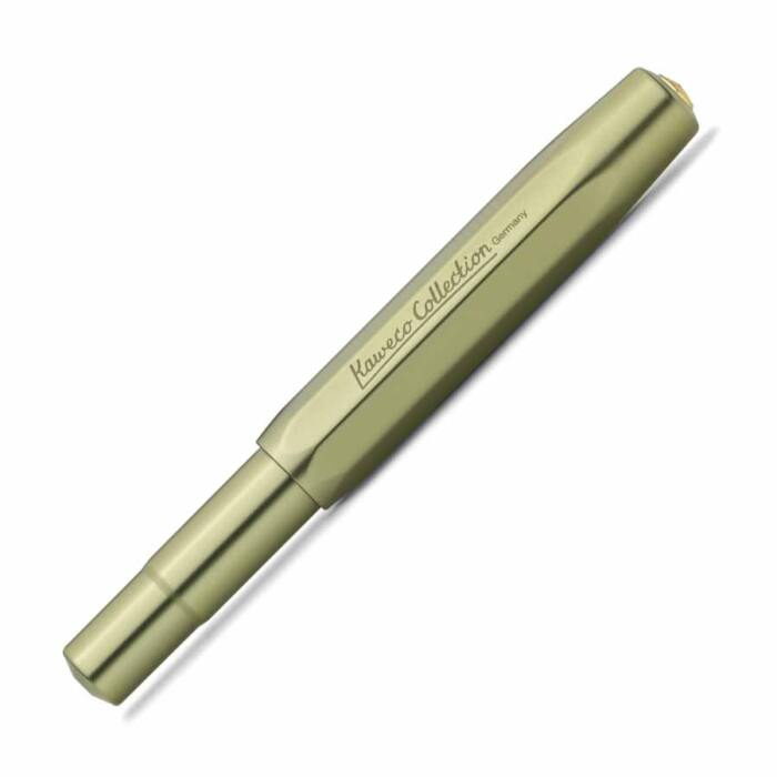 Kaweco-Collection-Olivine-fountain-pen-capped-nibsmith