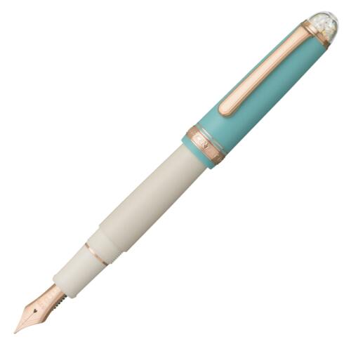 platinum-3776-shape-of-heart-blubird-fountain-pen-posted-nibsmith